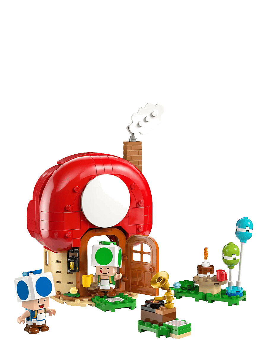 LEGO - Super Party at Toad’s House Toy for Boys, Girls and Any Fans 72041 - lego super mario™ - multi - 1