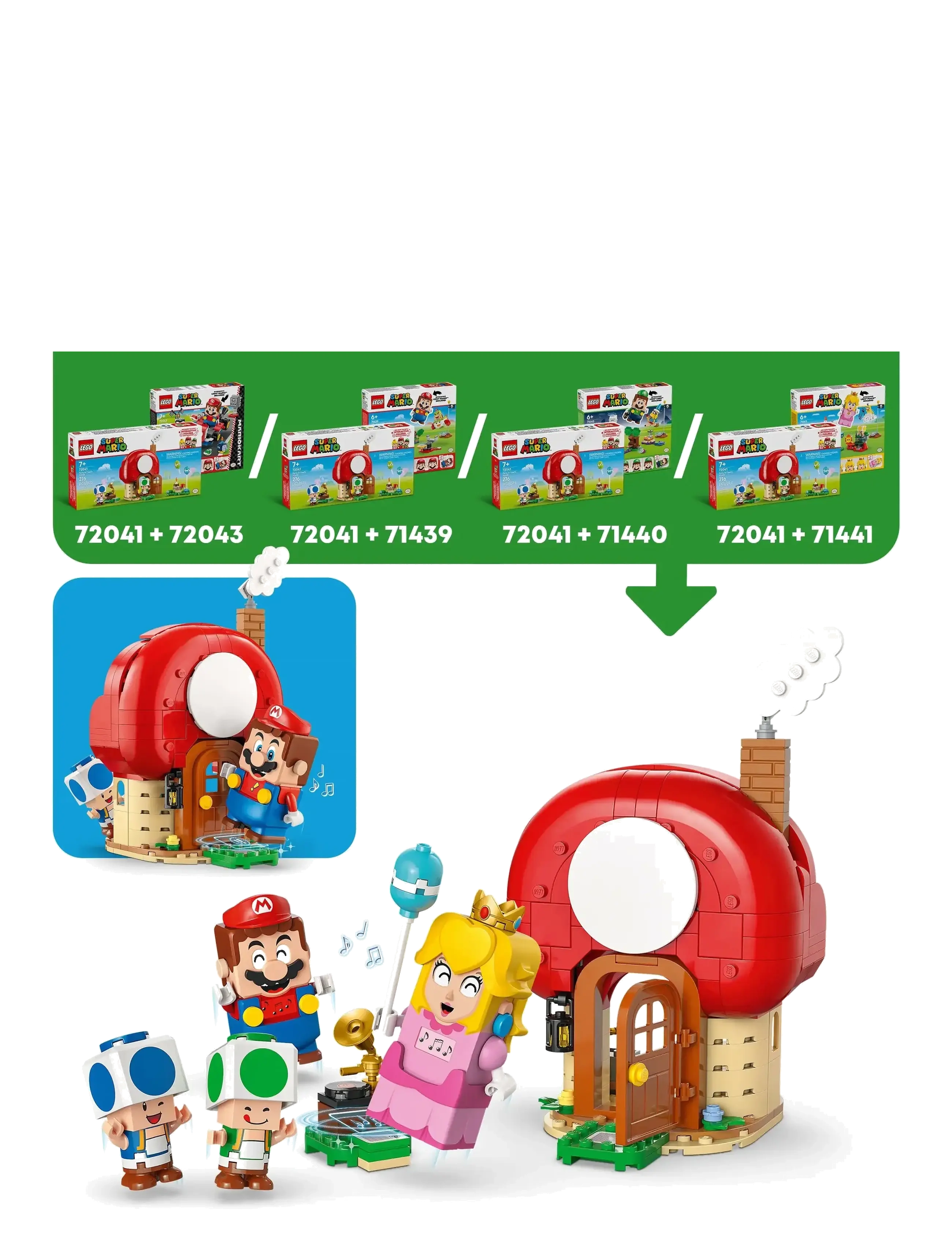 LEGO - Super Party at Toad’s House Toy for Boys, Girls and Any Fans 72041 - lego super mario™ - multi - 3