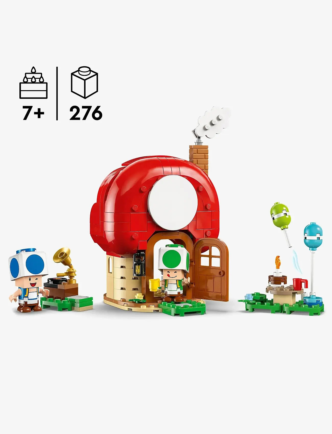 LEGO - Super Party at Toad’s House Toy for Boys, Girls and Any Fans 72041 - geschenke unter 50€ - multi - 5
