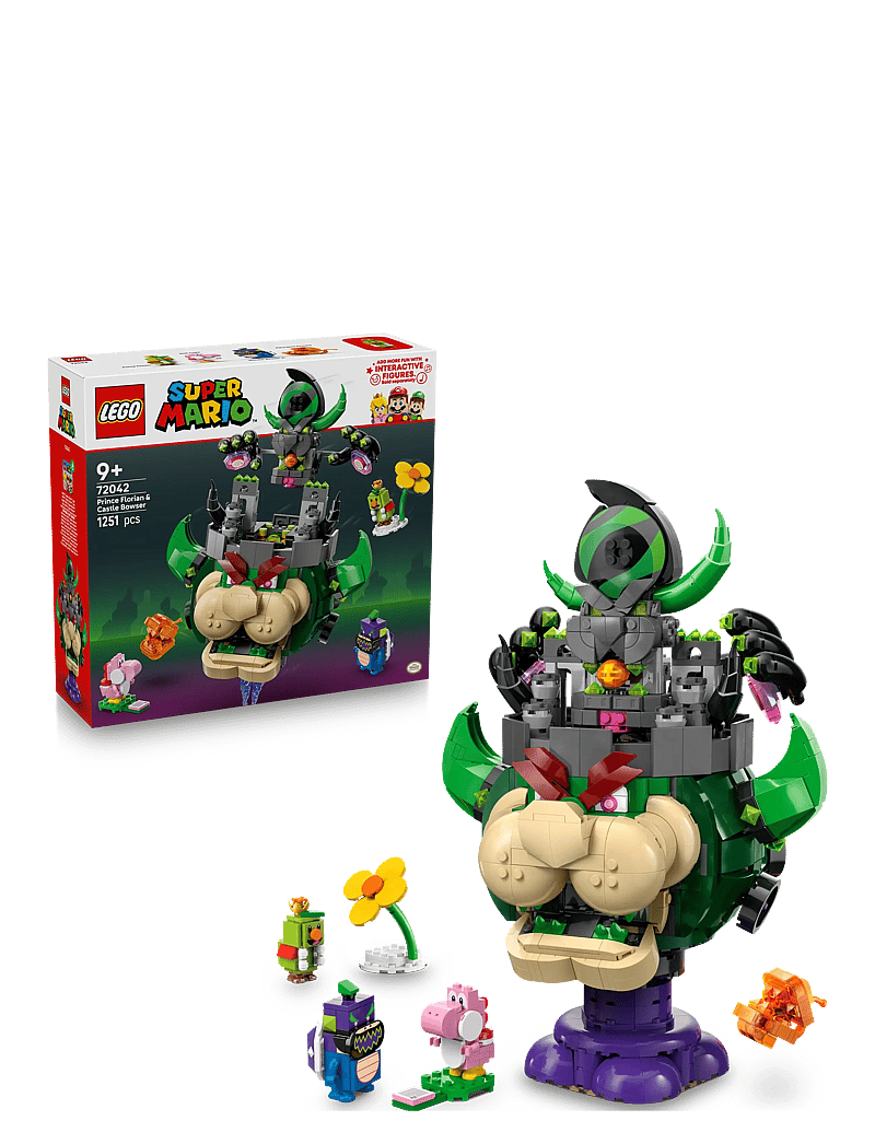 LEGO - Super Prince Florian & Castle Bowser Toy for Pretend Play 72042 - lego super mario™ - multi - 0