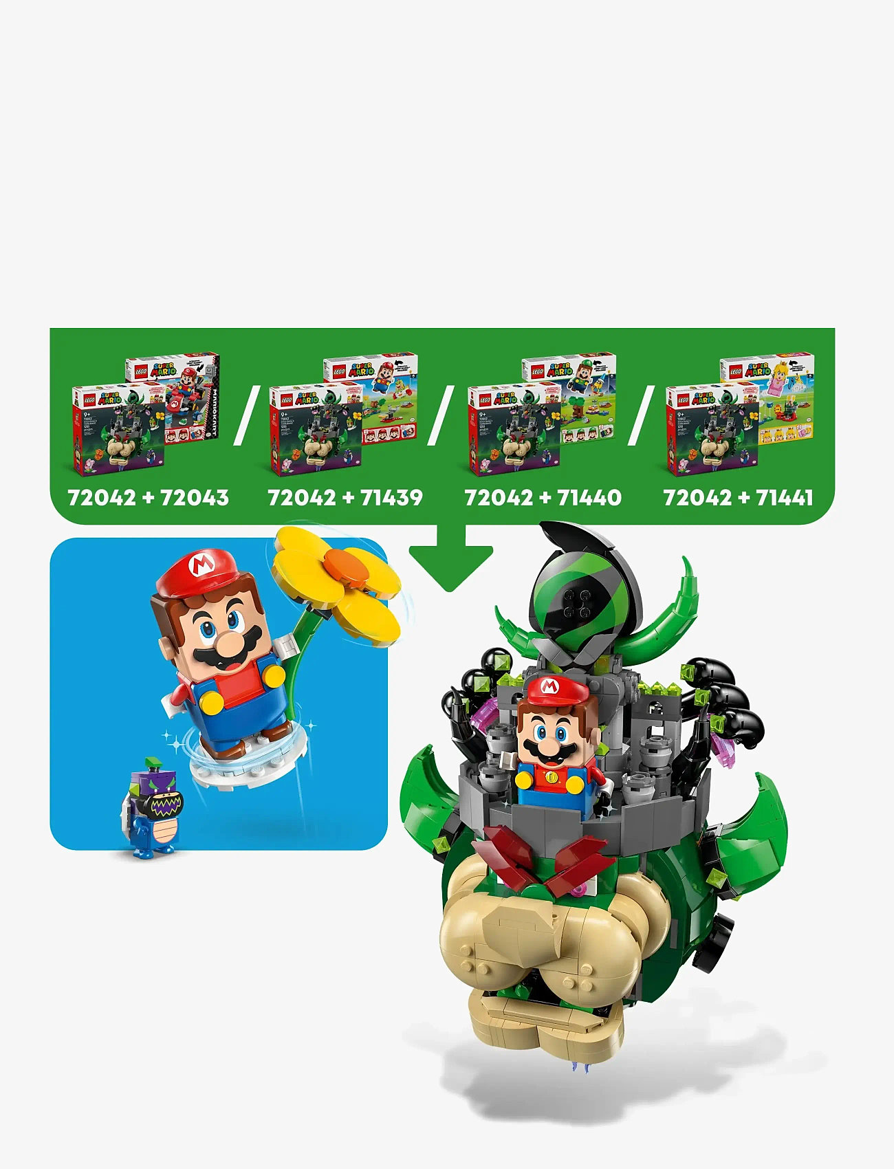 LEGO - Super Prince Florian & Castle Bowser Toy for Pretend Play 72042 - lego super mario™ - multi - 4
