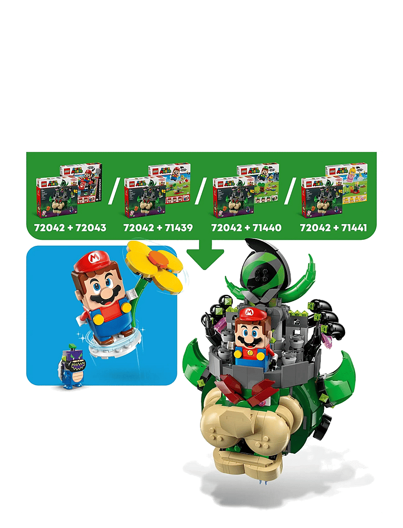 LEGO - Super Prince Florian & Castle Bowser Toy for Pretend Play 72042 - lego super mario™ - multi - 4