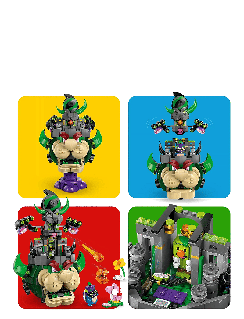 LEGO - Super Prince Florian & Castle Bowser Toy for Pretend Play 72042 - lego super mario™ - multi - 5