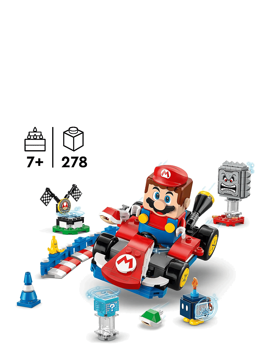 LEGO - Super Mario™: Mario Kart™ – Interactive Mario™ & Standard Kart 72043 - geburtstagsgeschenke - multi - 1