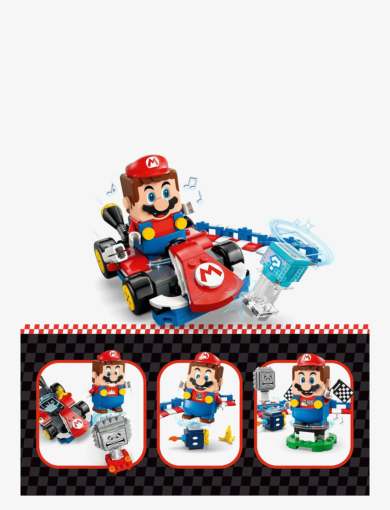 LEGO - Super Mario™: Mario Kart™ – Interactive Mario™ 72043 - lego super mario™ - multi - 3
