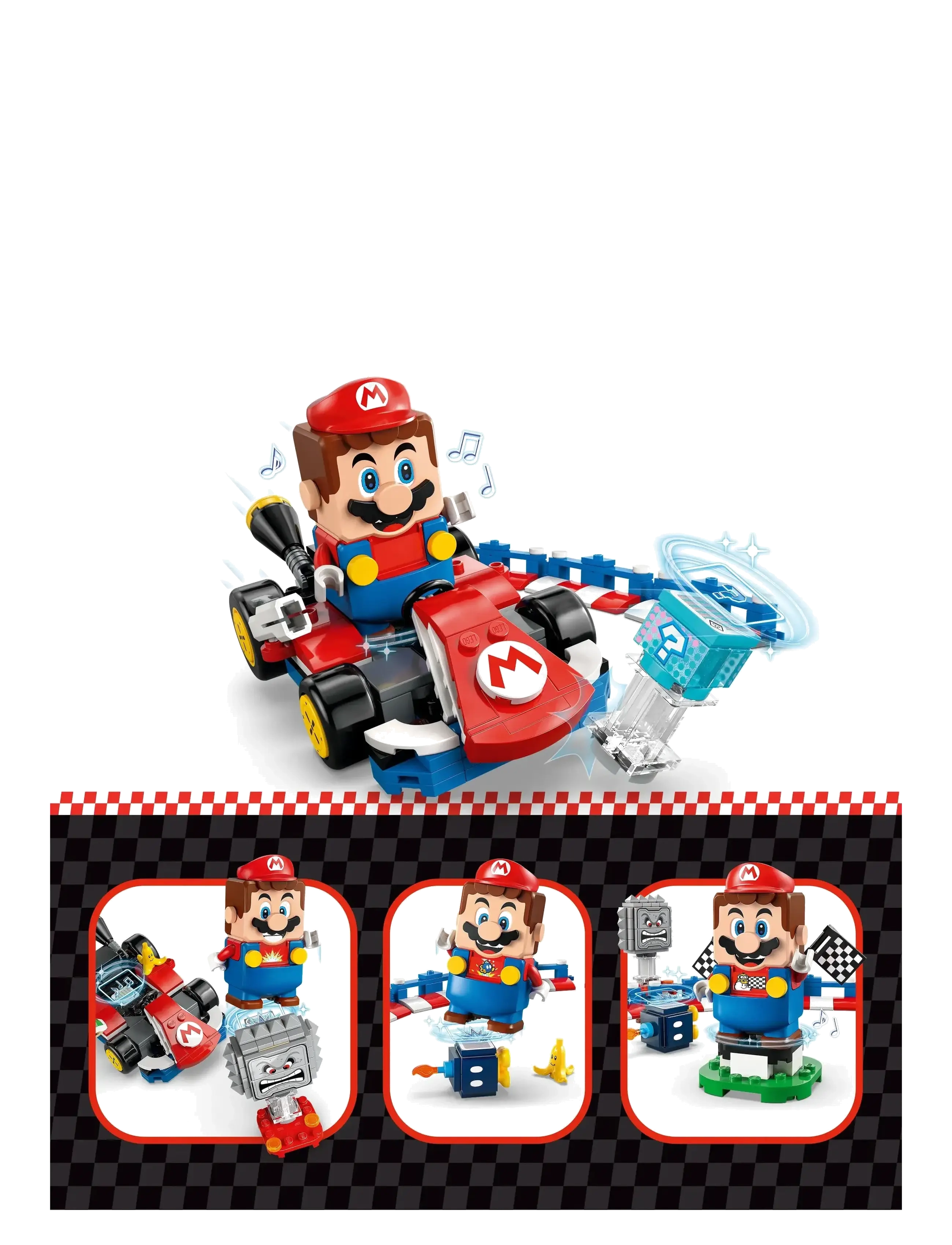 LEGO - Super Mario™: Mario Kart™ – Interactive Mario™ & Standard Kart 72043 - geburtstagsgeschenke - multi - 3