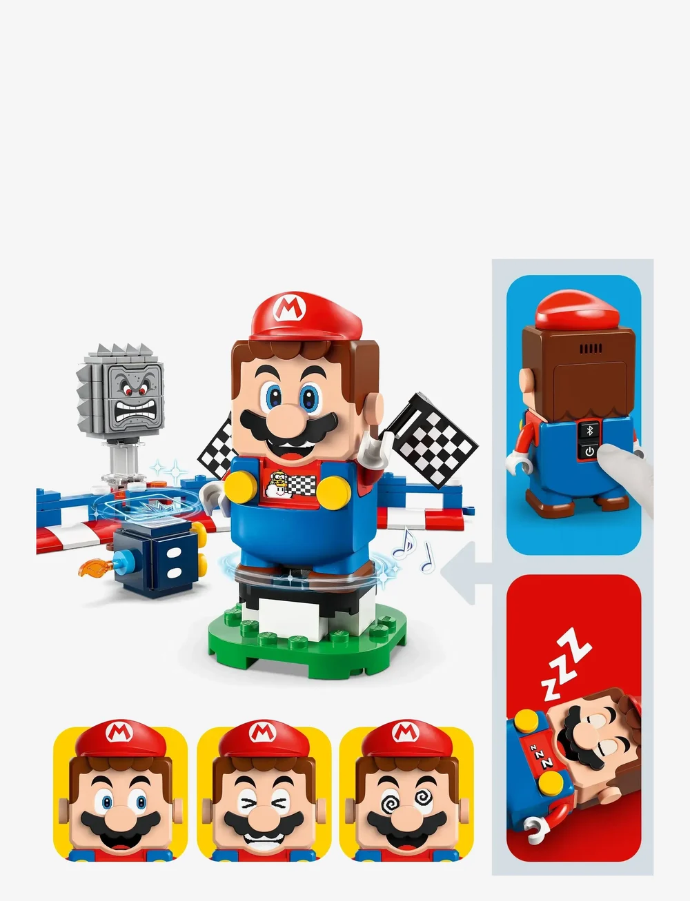 LEGO - Super Mario™: Mario Kart™ – Interactive Mario™ & Standard Kart 72043 - lego super mario™ - multi - 5