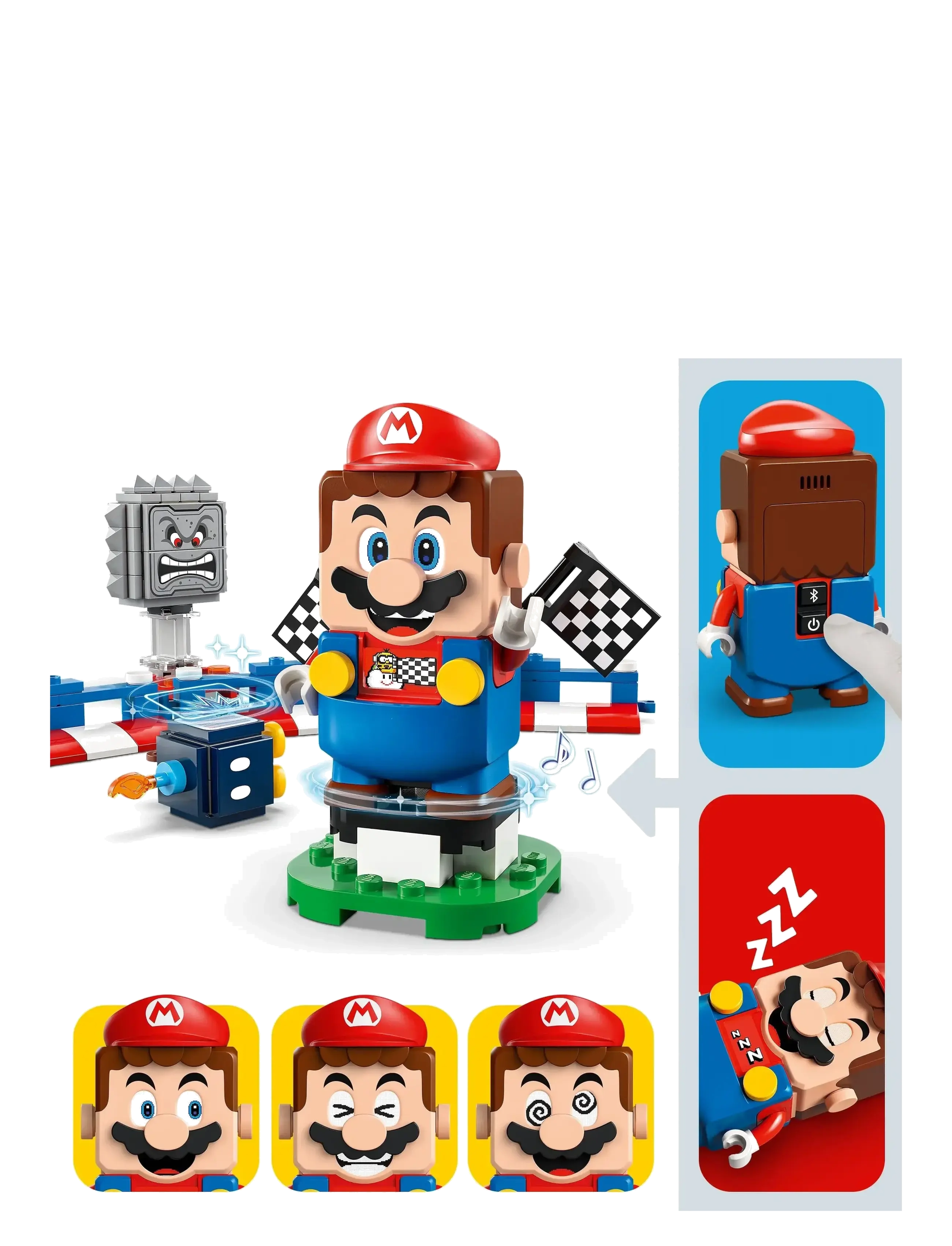 LEGO - Super Mario™: Mario Kart™ – Interactive Mario™ & Standard Kart 72043 - geburtstagsgeschenke - multi - 5