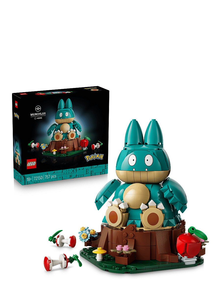 LEGO - PokéMunchlax Figure Decor Building Set 72150 - lego pokémon - multi - 0