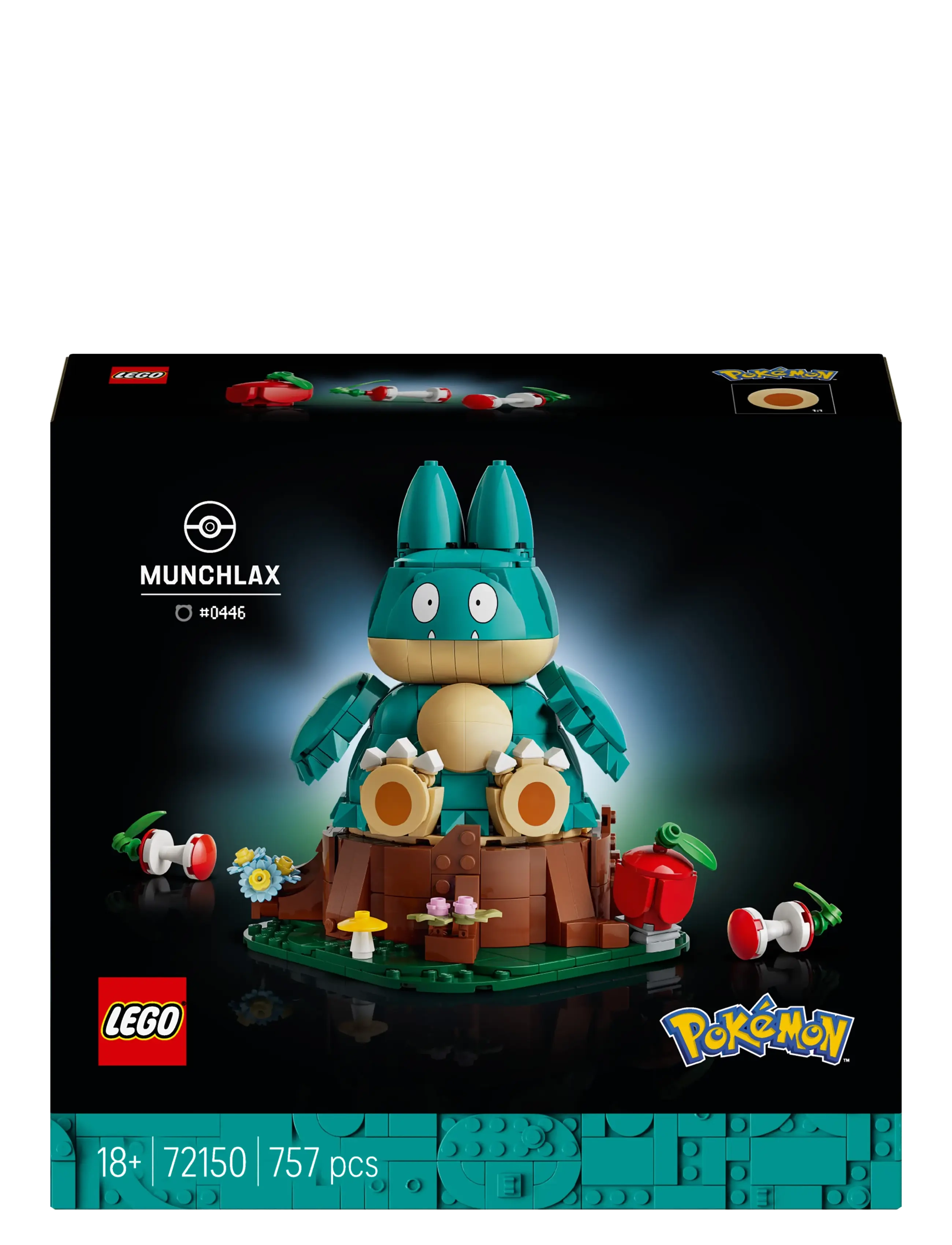 LEGO - PokéMunchlax Figure Decor Building Set 72150 - lego pokémon - multi - 5
