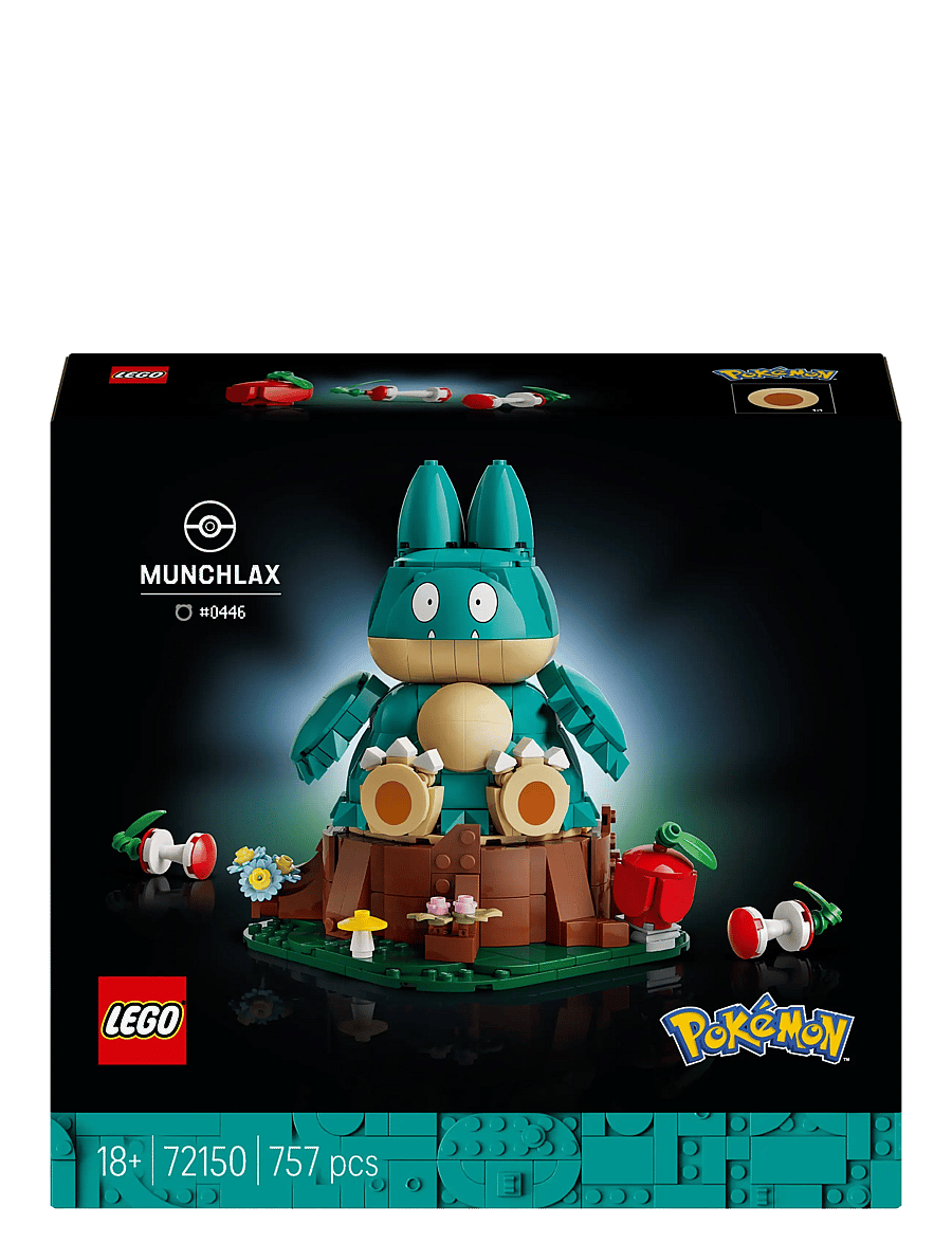 LEGO - PokéMunchlax Figure Decor Building Set 72150 - lego pokémon - multi - 5