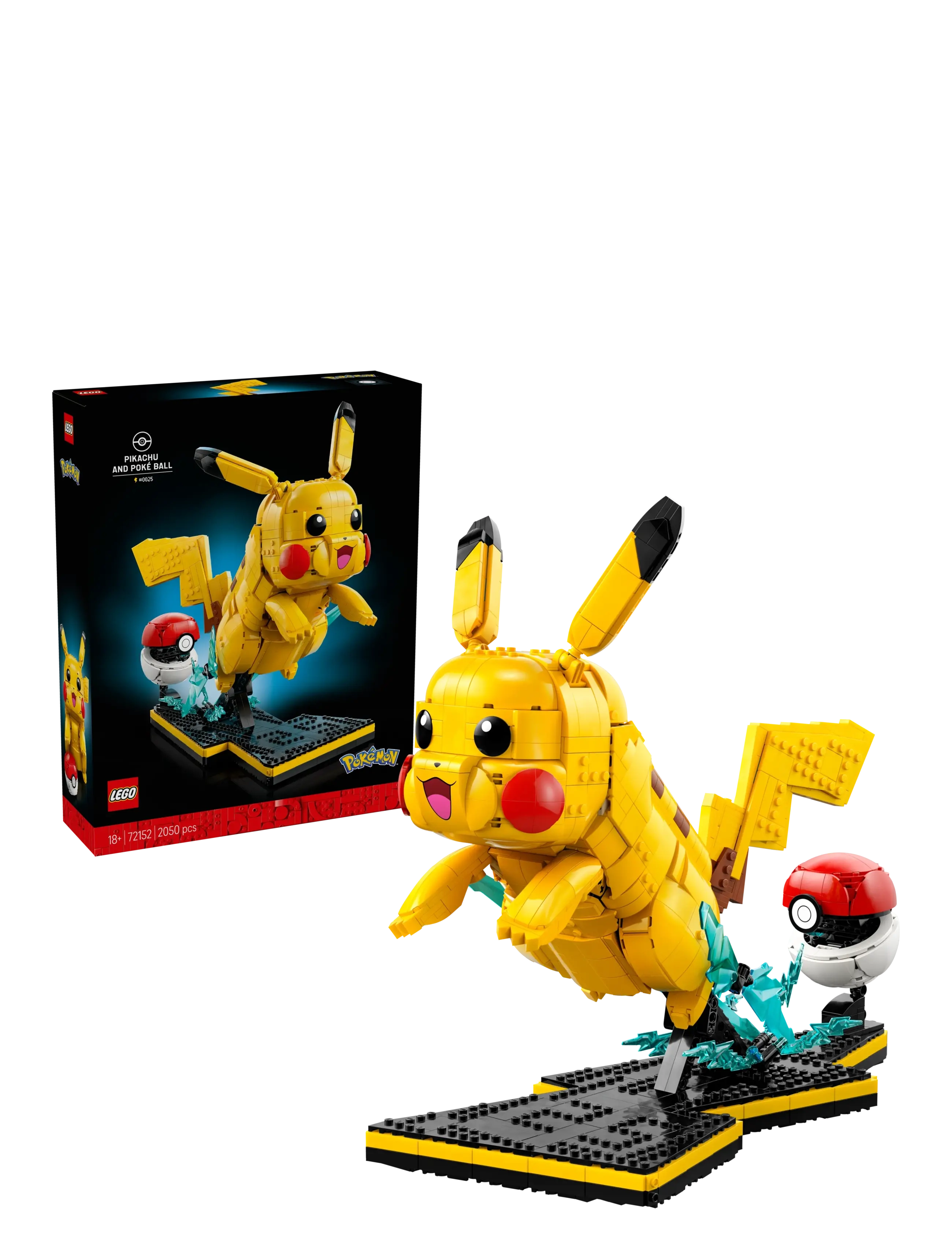 LEGO Pokémon 72152 72152, One Size, Decorative Accessories-details, Mehrfarbig/gemustert - Figures & Sculptures, Homeware