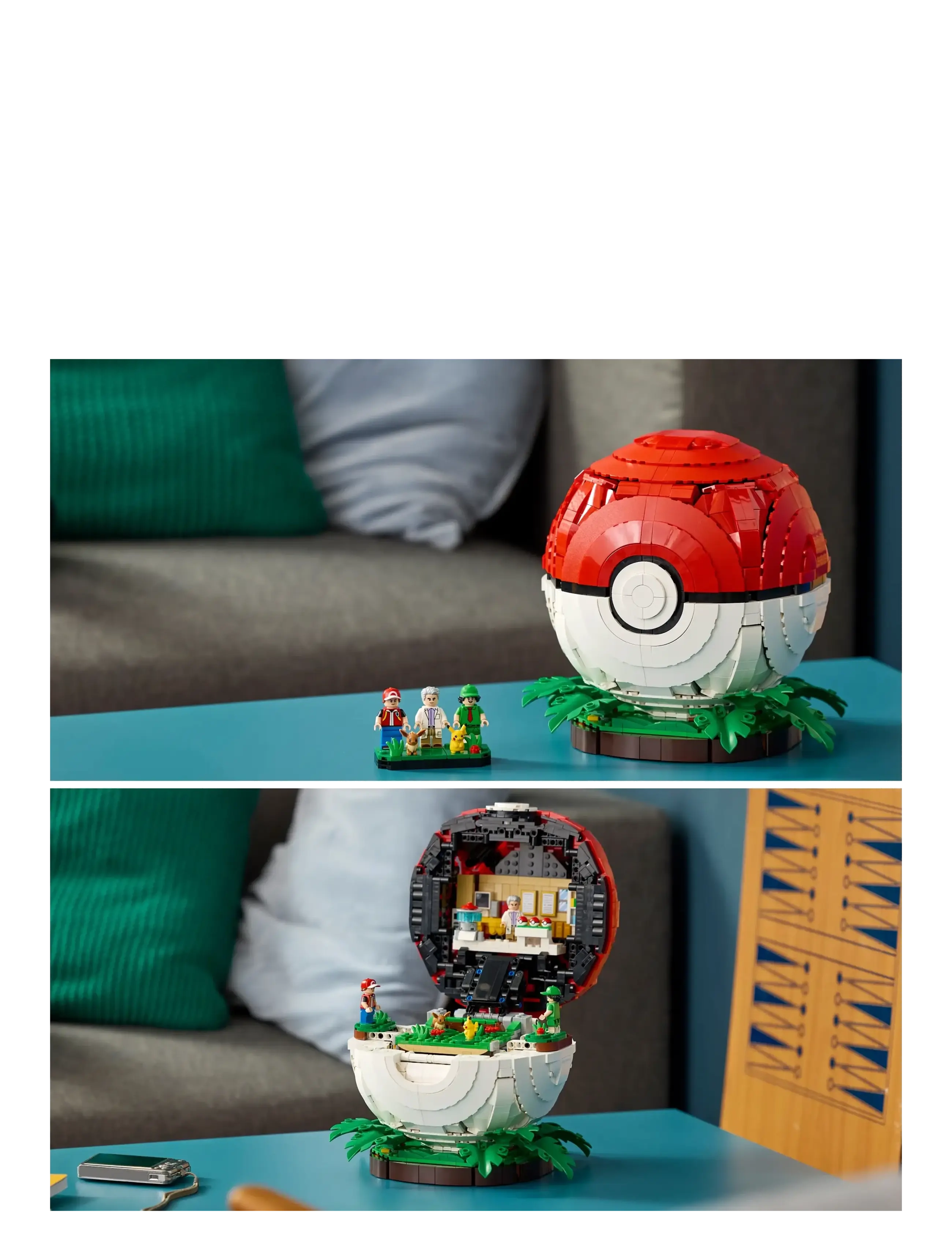 LEGO - PokéIconic Trainer Moments Poké Ball Decor 72154 - lego pokémon - multi - 5