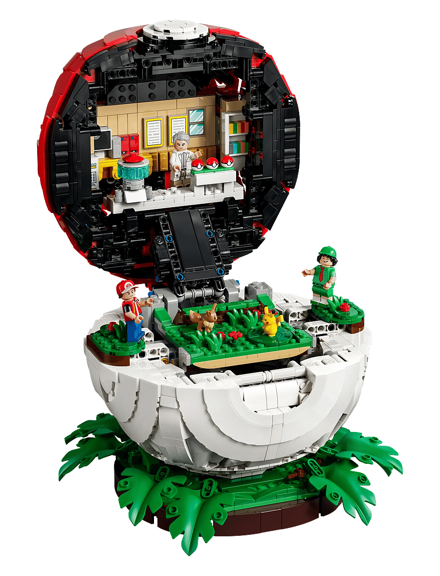 LEGO - PokéIconic Trainer Moments Poké Ball Decor 72154 - lego pokémon - multi - 1
