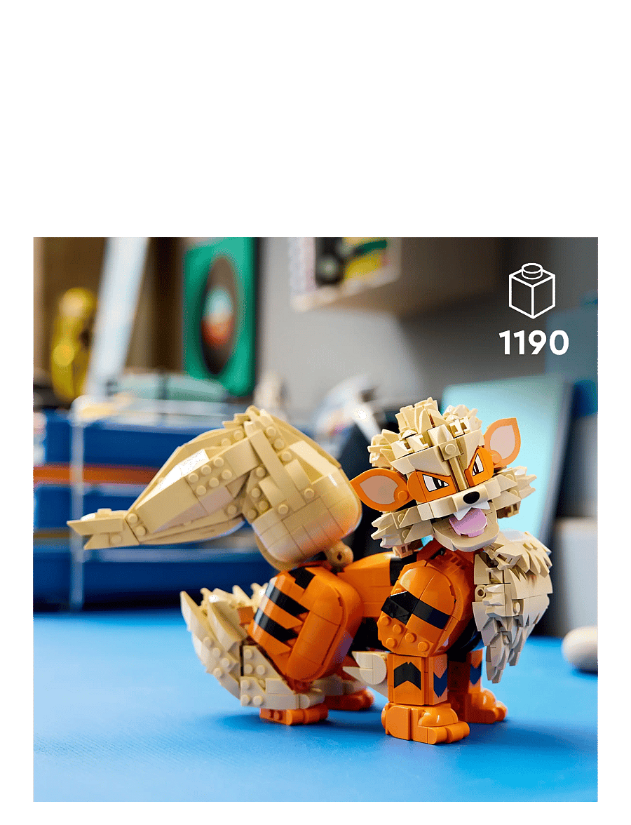 LEGO - PokéArcanine Pokémon Figure Building Set 72160 - lego pokémon - multi - 1
