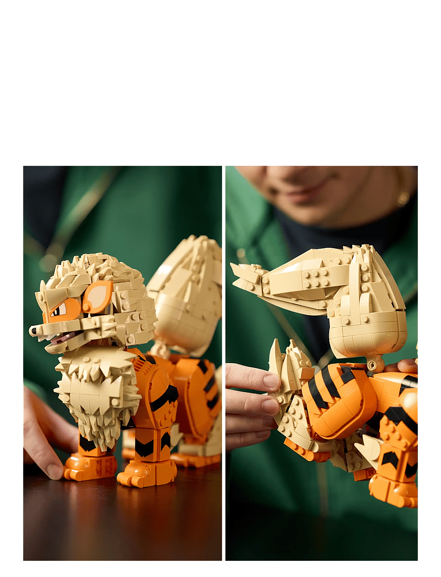 LEGO - PokéArcanine Pokémon Figure Building Set 72160 - lego pokémon - multi - 4