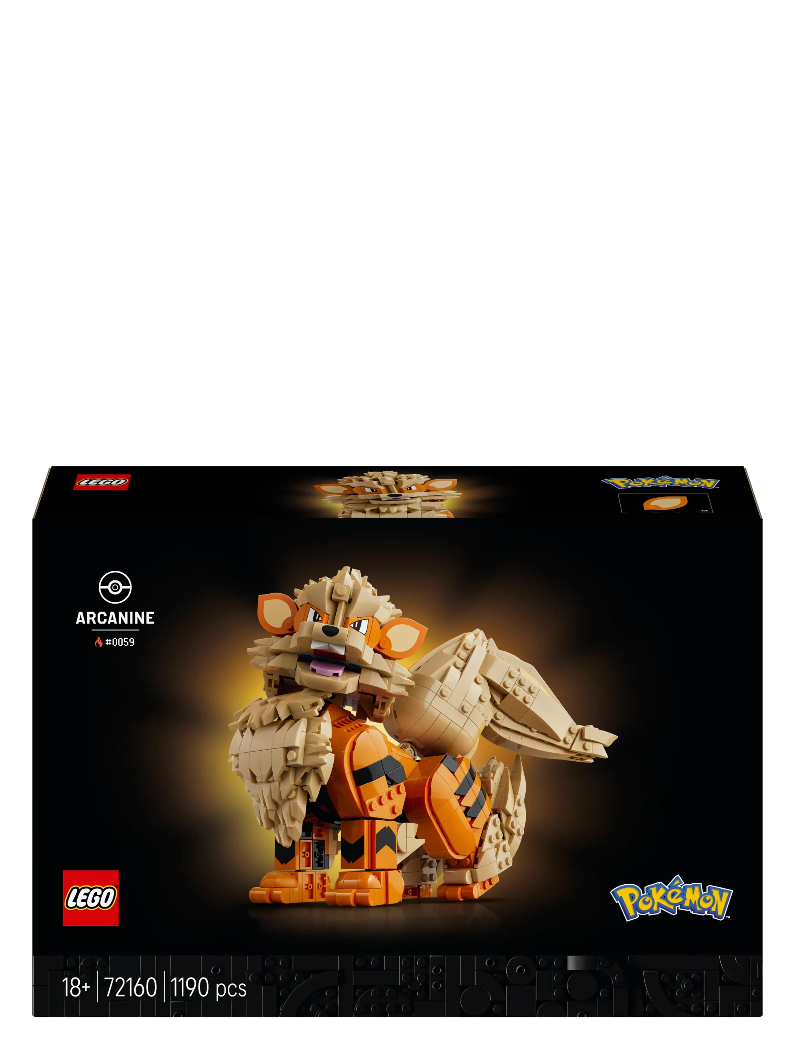 LEGO - PokéArcanine Pokémon Figure Building Set 72160 - lego pokémon - multi - 5