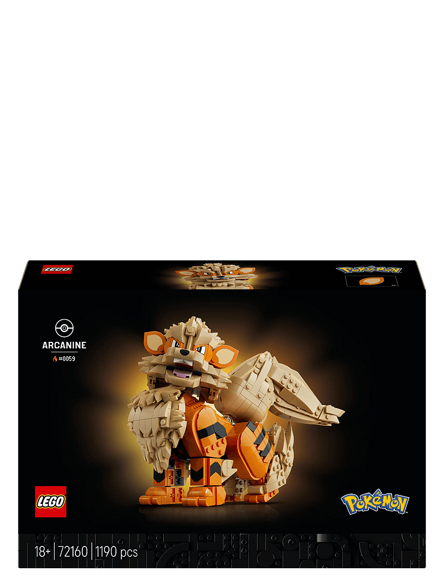 LEGO - PokéArcanine Pokémon Figure Building Set 72160 - lego pokémon - multi - 5