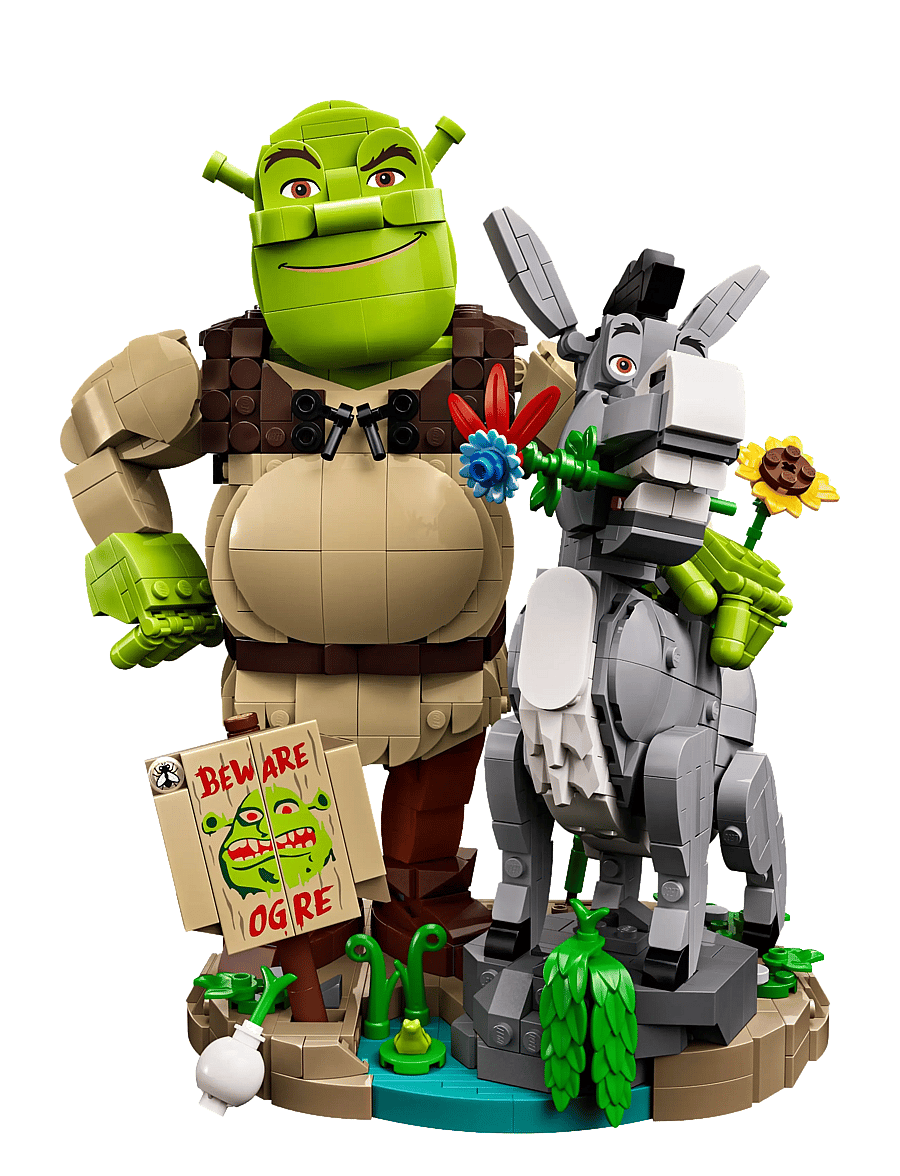 LEGO - Shrek: Shrek, Donkey & Puss in Boots Figure Kit 72423 - lego disney™ - multi - 2