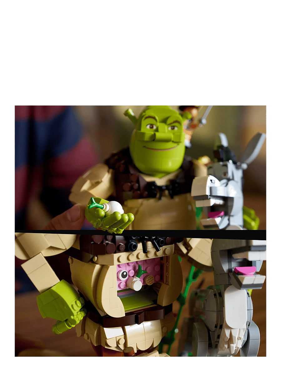 LEGO - Shrek: Shrek, Donkey & Puss in Boots Figure Kit 72423 - lego disney™ - multi - 4