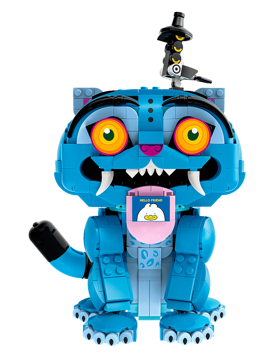 LEGO - KPop Demon Hunters Derpy Tiger and Sussie Bird - 72537 - lego k-pop demon hunters™ - multi - 1