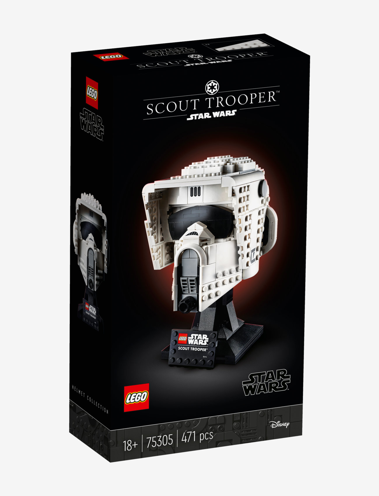 LEGO - Star Scout Helmet 75305 Collectible Building Kit - multicolor - 1