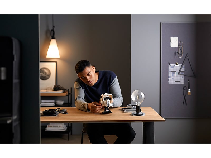 LEGO - Star Scout Helmet 75305 Collectible Building Kit - multicolor - 4