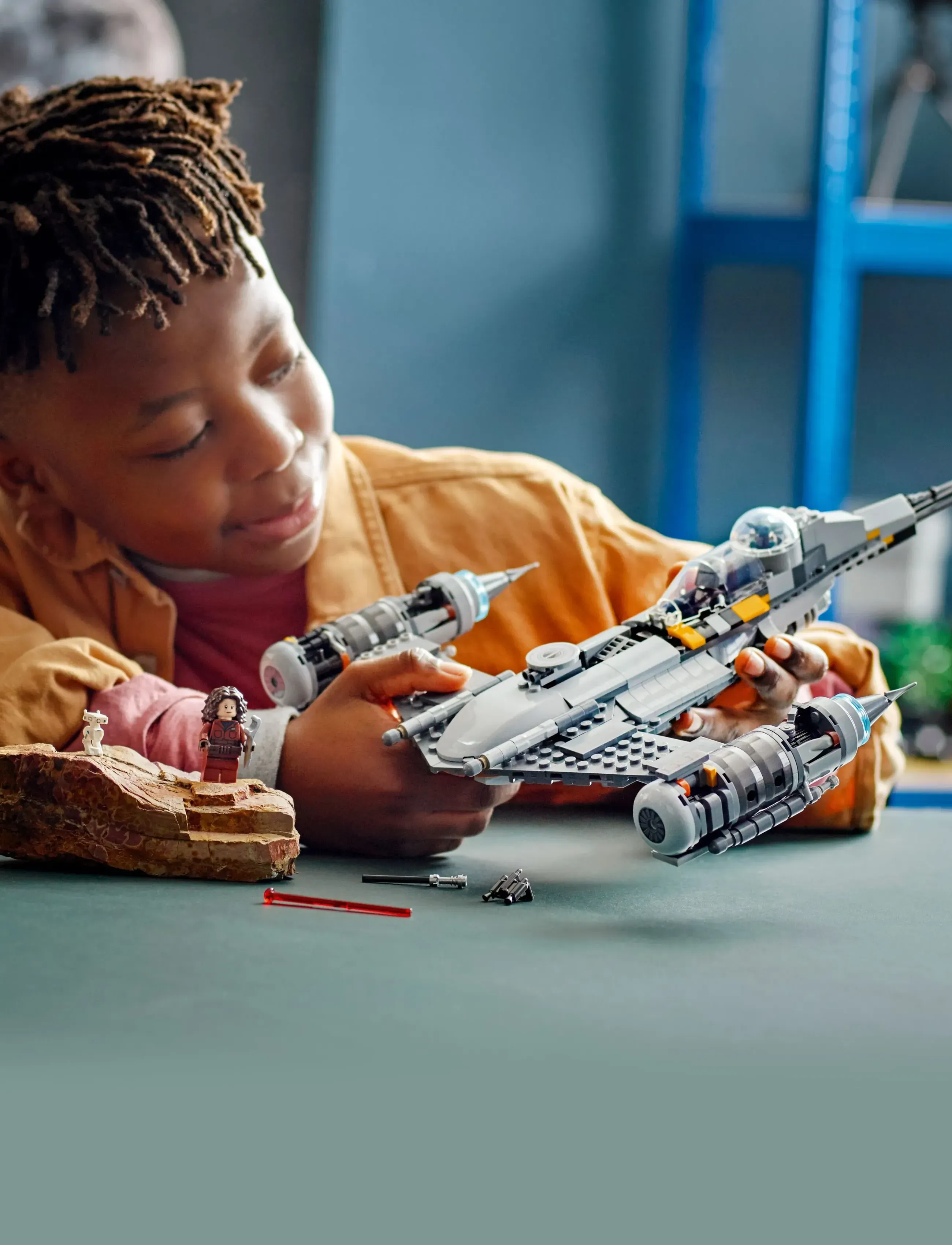 LEGO Mandalorianerens N-1-Stjernejager 75325, One Size, Lego Spielzeug, Mehrfarbig/gemustert - star Wars, Kinder