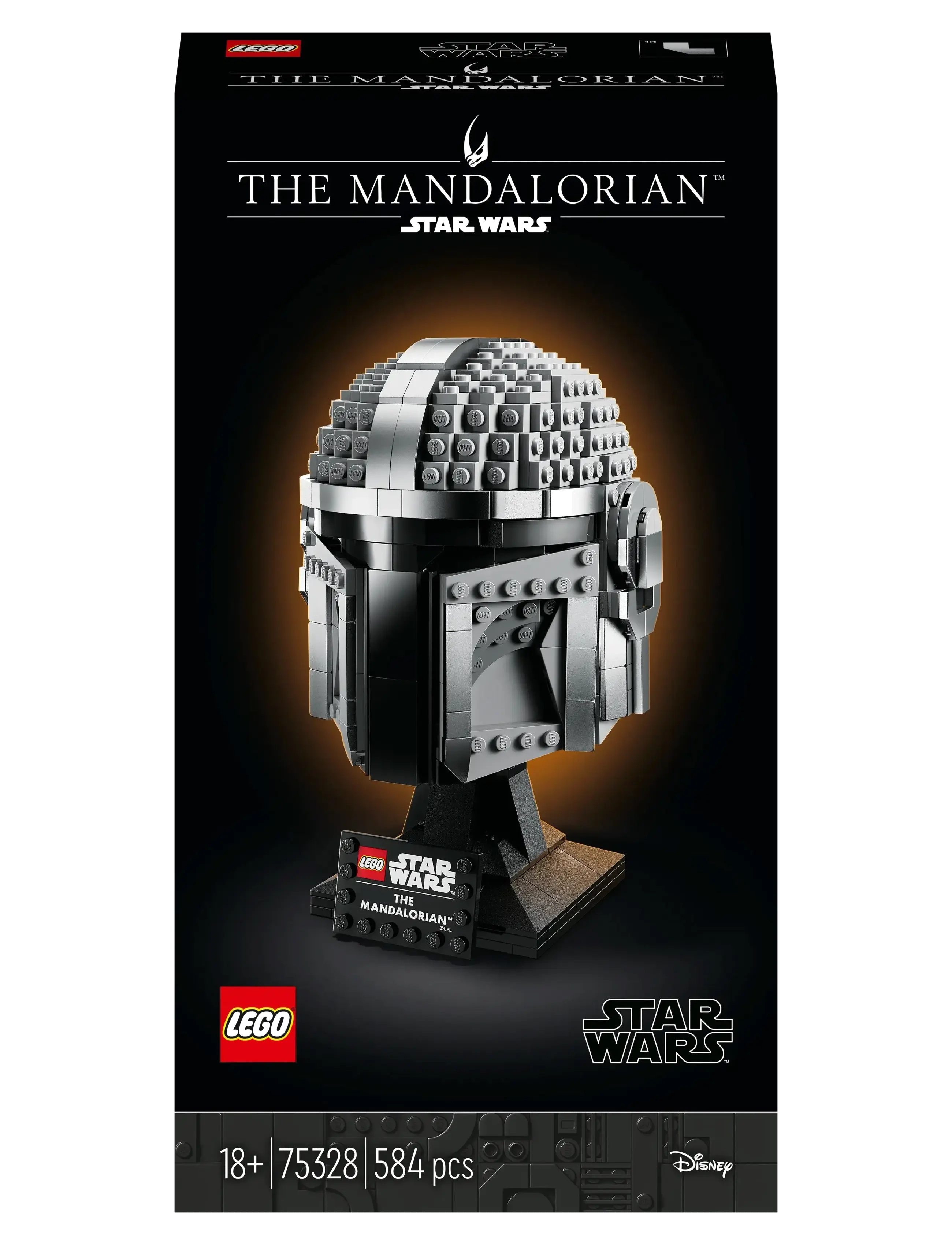 LEGO - The Mandalorian™ Helmet 75328 - lego® star wars™ - multicolor - 3