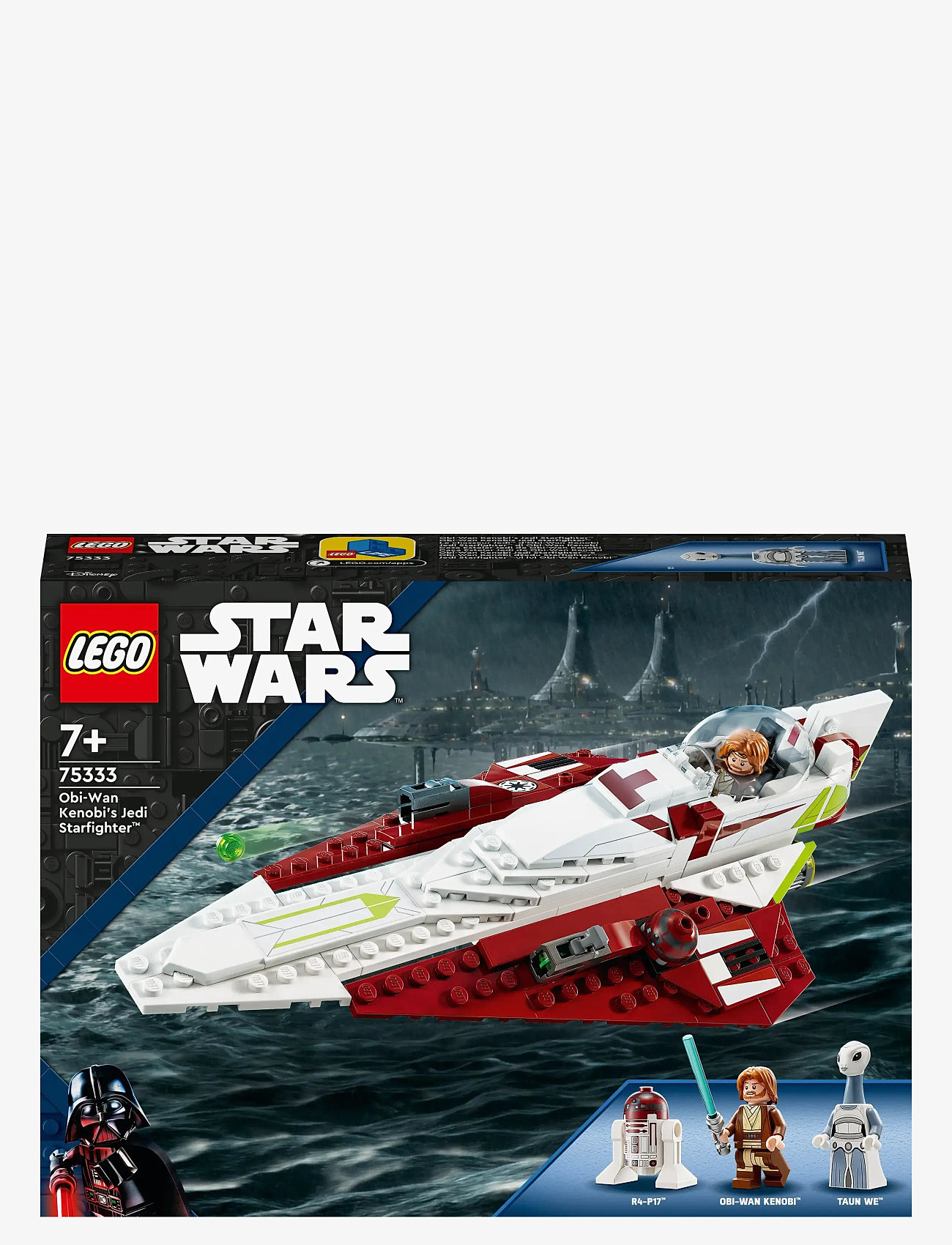 LEGO - Obi-Wan Kenobis™ jedi-stjernejager 75333 - lego star wars™ - multicolor - 5