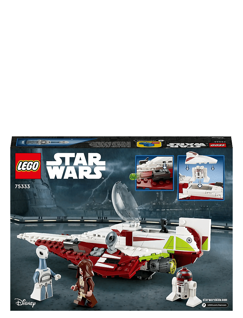 LEGO Star Obi-wan Kenobi's Jedi 75333 Building Kit (LGO75333