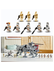 LEGO - AT-TE Walker Set with Droid Figures - lego® star wars™ - multicolor - 6