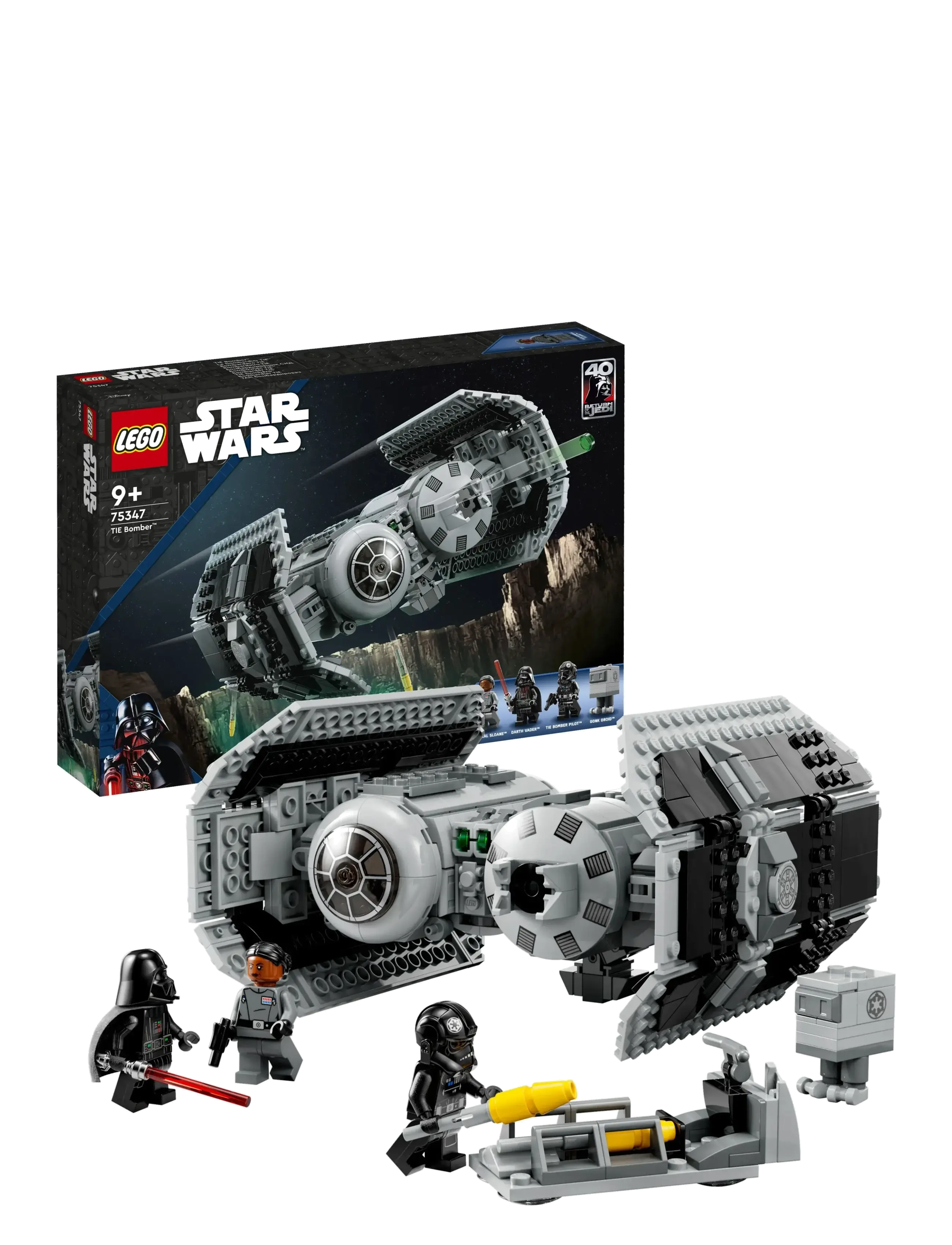 LEGO Star TIE 75347 Building Toy Set - 4 for 3 - MULTICOLOR / multi