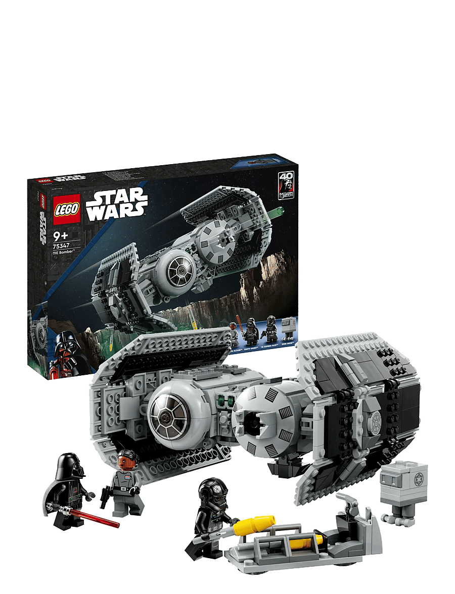 LEGO - Star TIE 75347 Building Toy Set - lego star wars™ - multicolor - 0
