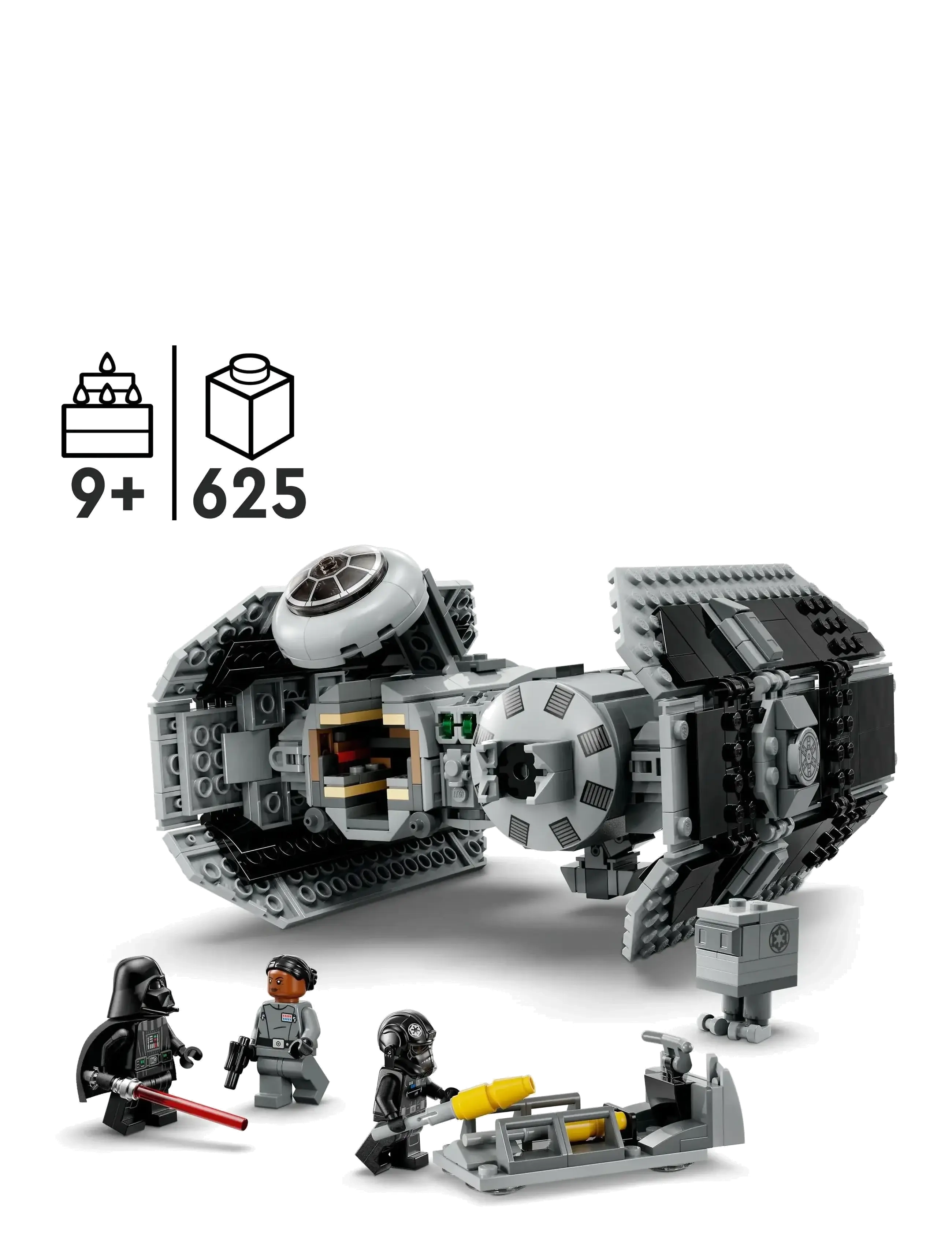 LEGO - Star TIE 75347 Building Toy Set - lego star wars™ - multicolor - 1