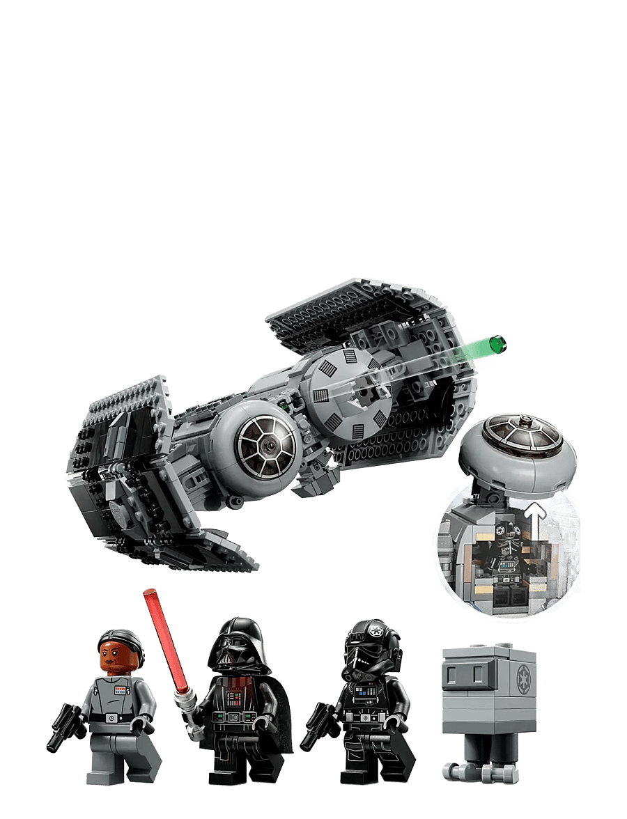 LEGO - Star TIE 75347 Building Toy Set - lego star wars™ - multicolor - 4
