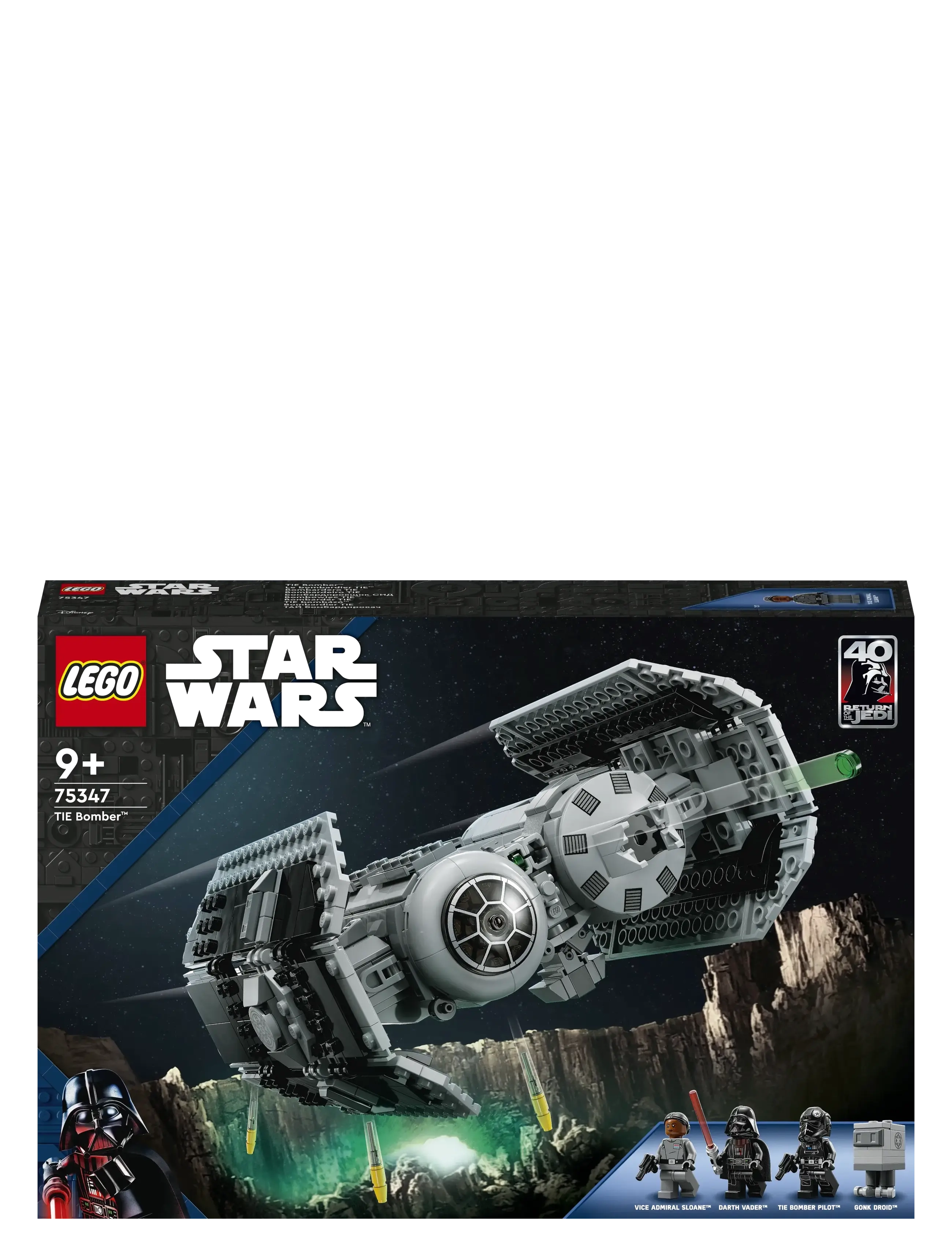 LEGO - Star TIE 75347 Building Toy Set - lego star wars™ - multicolor - 5