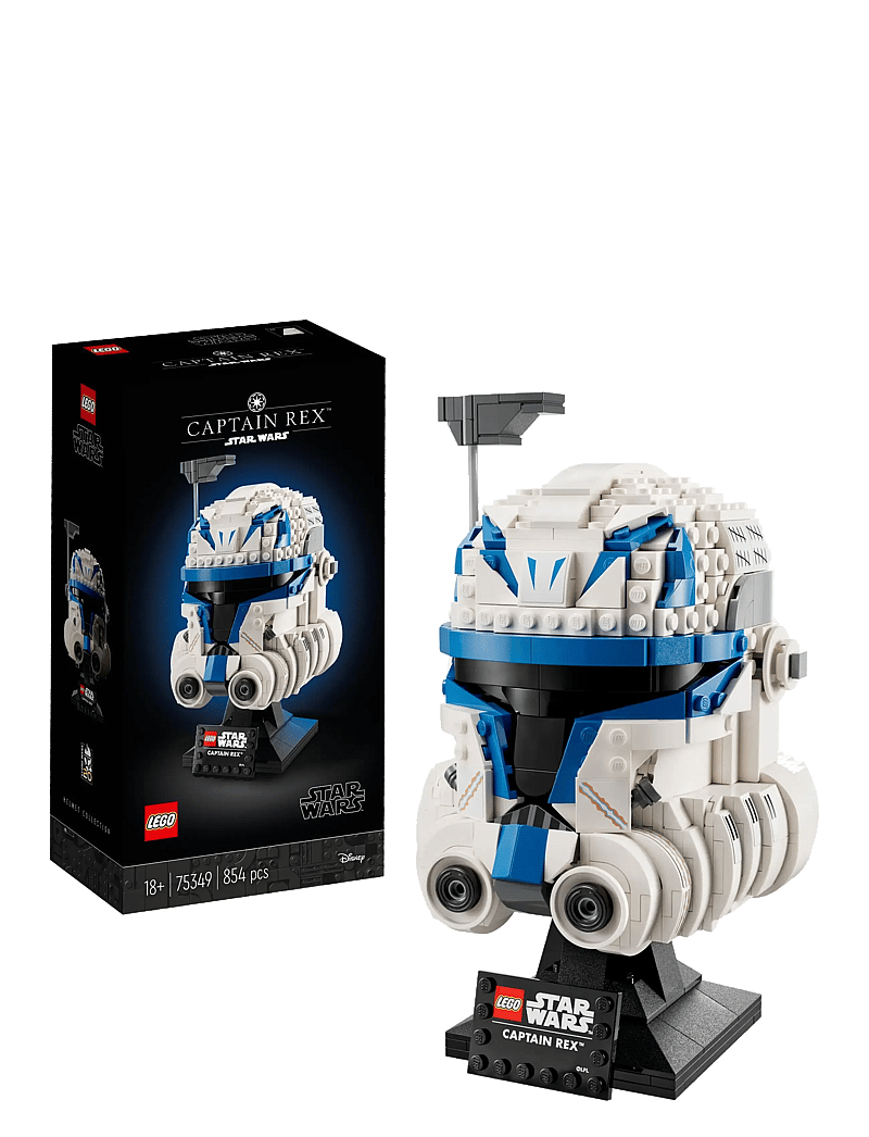 LEGO - Star Captain Helmet 75349 Building Kit - multicolor - 0