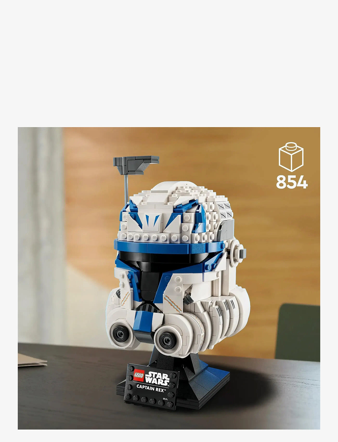 LEGO - Star Captain Helmet 75349 Building Kit - multicolor - 1