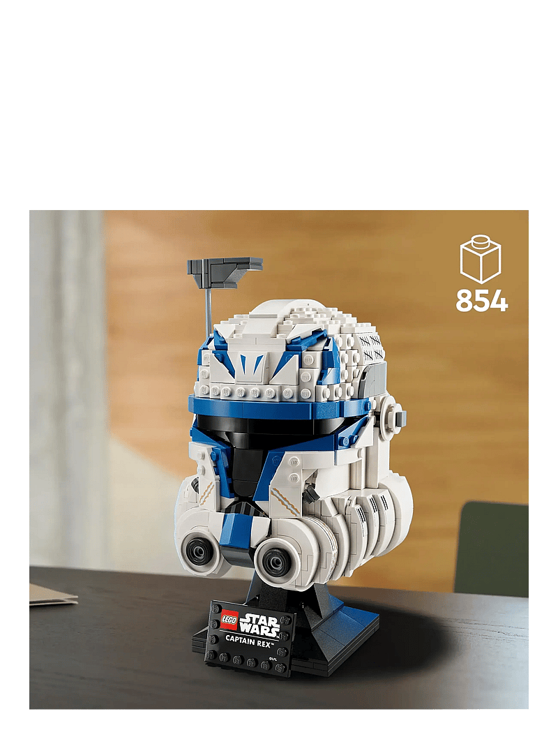 LEGO - Star Captain Helmet 75349 Building Kit - multicolor - 1