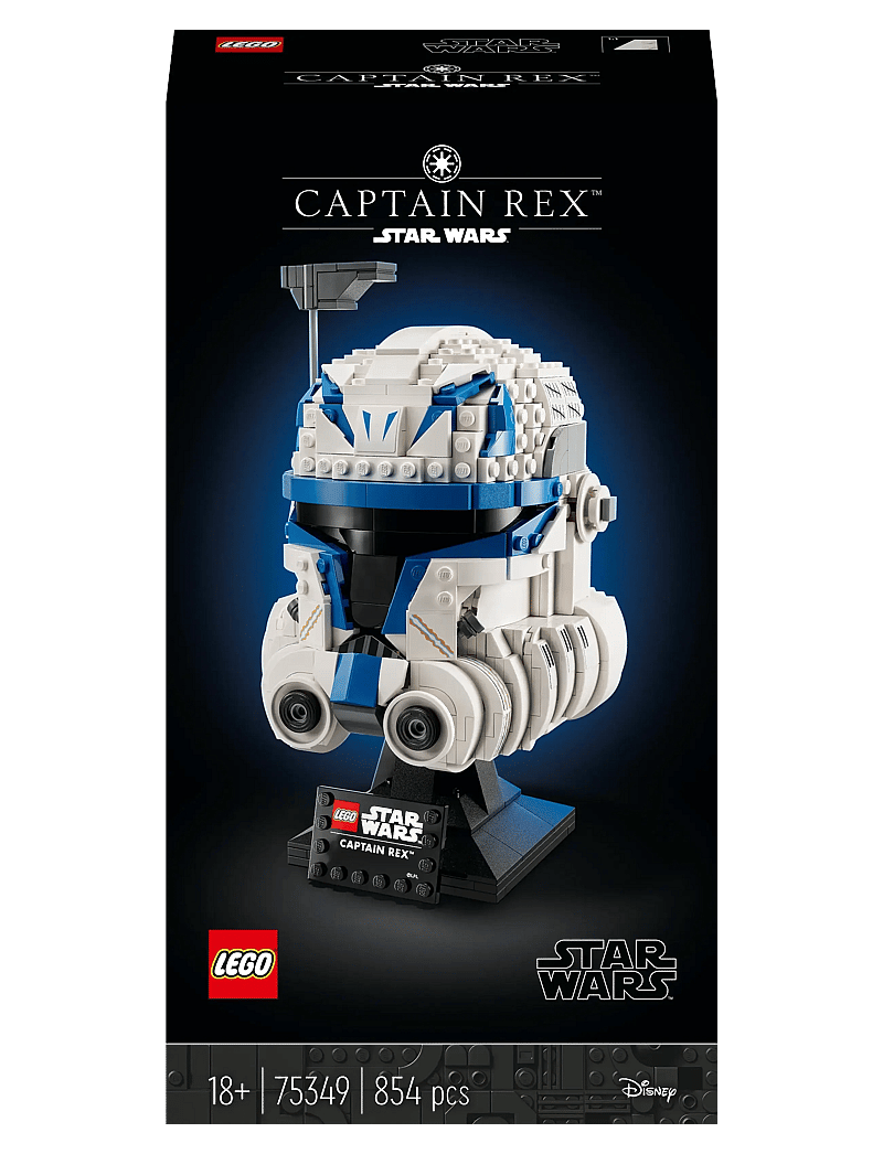 LEGO - Star Captain Helmet 75349 Building Kit - multicolor - 3