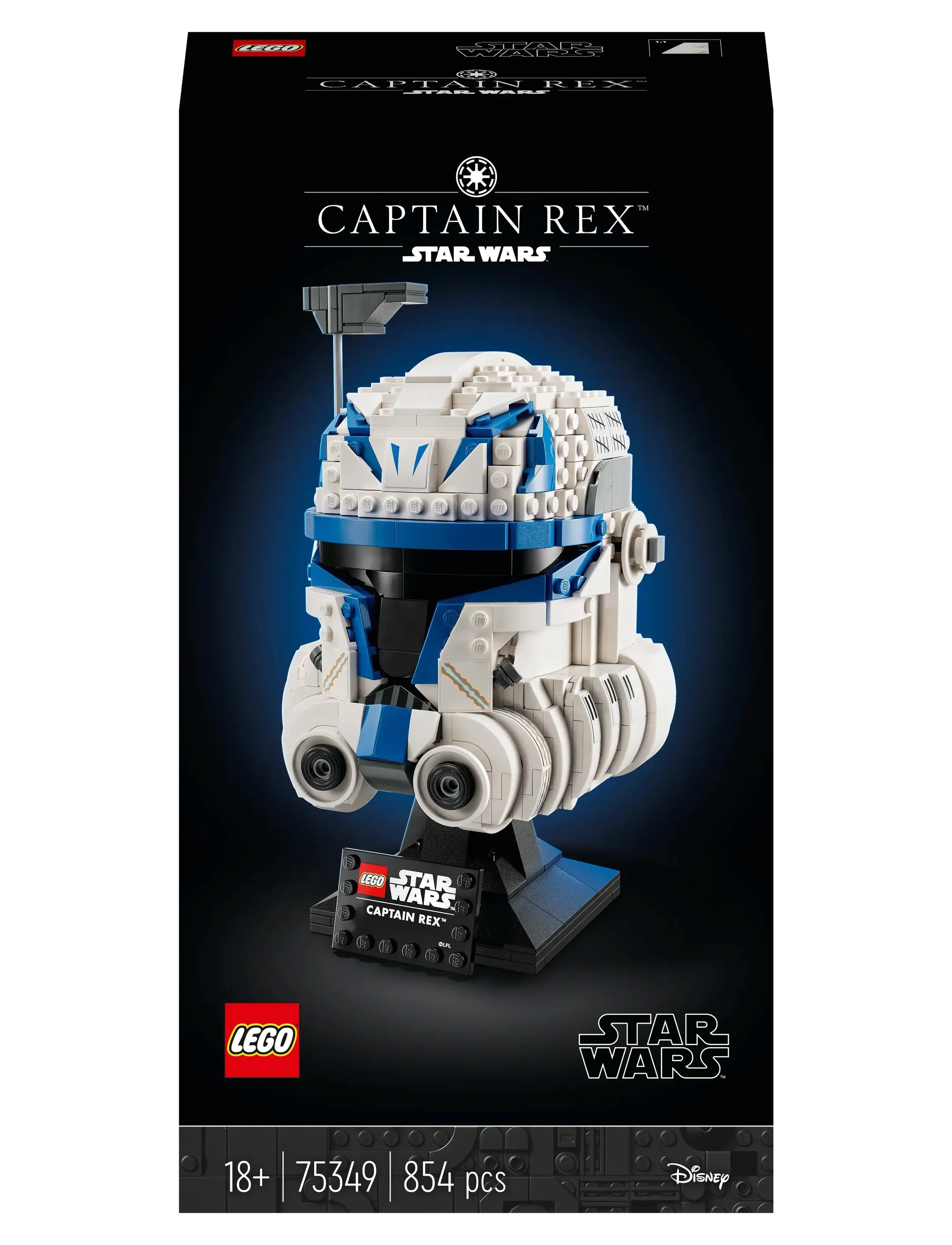 LEGO - Star Captain Helmet 75349 Building Kit - lego adults welcome - multicolor - 3
