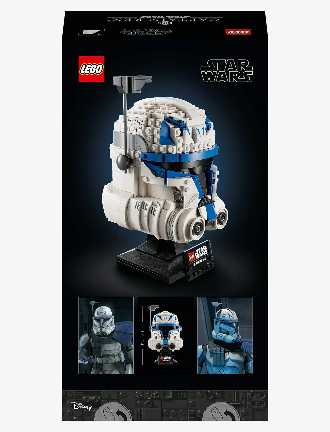 LEGO - Star Captain Helmet 75349 Building Kit - multicolor - 4