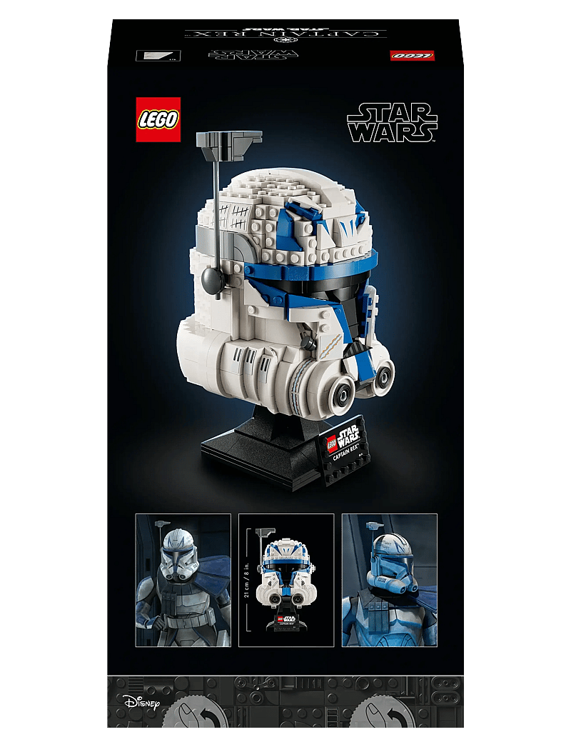 LEGO - Star Captain Helmet 75349 Building Kit - multicolor - 4