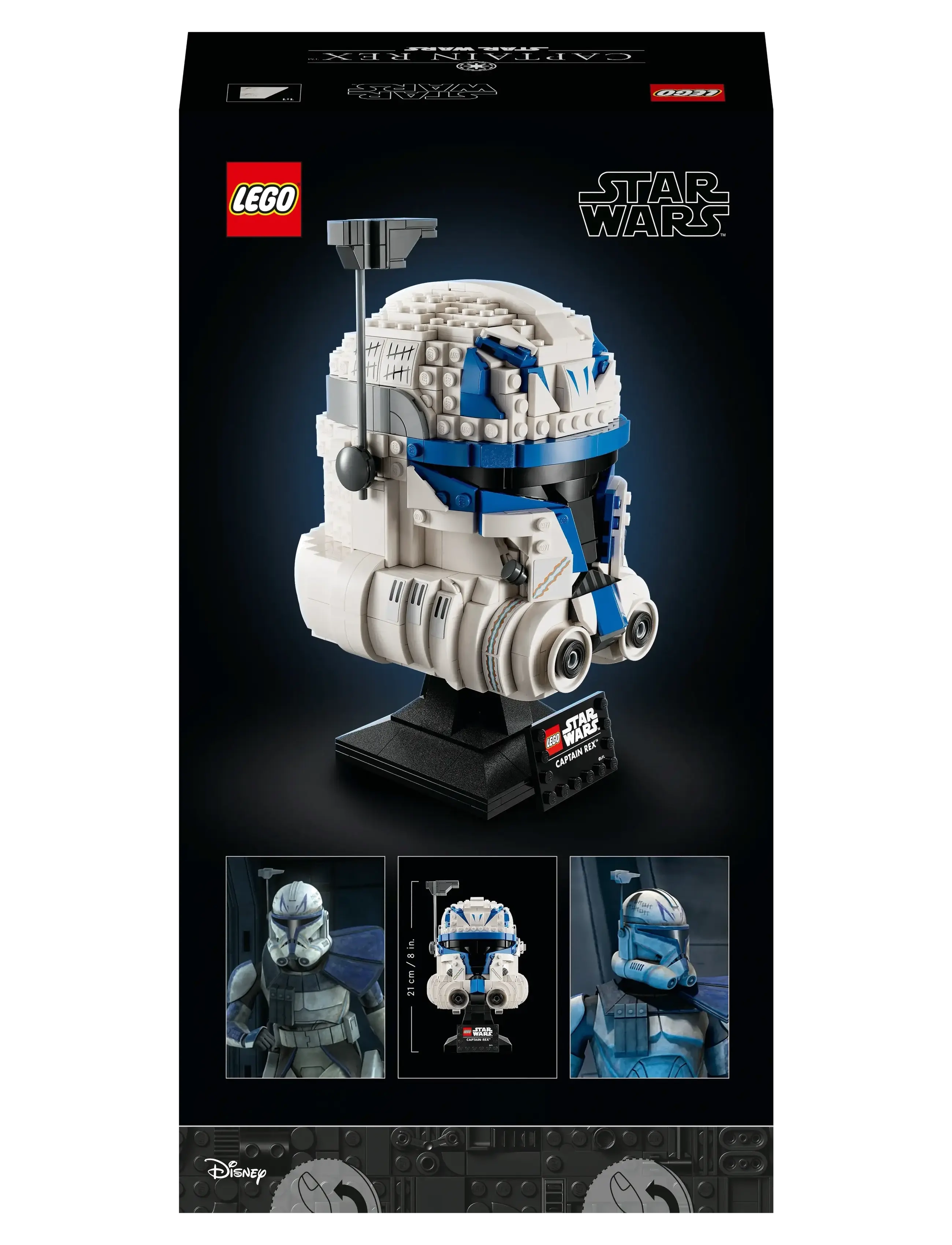 LEGO - Star Captain Helmet 75349 Building Kit - lego adults welcome - multicolor - 4