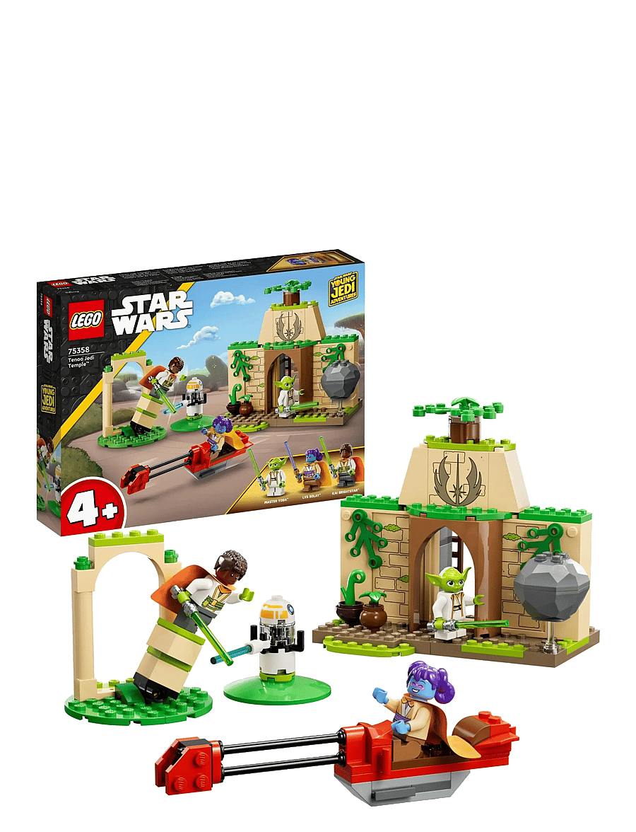 LEGO - Star Tenoo Jedi 75358 Building Toy Set - lego star wars™ - multicolor - 0