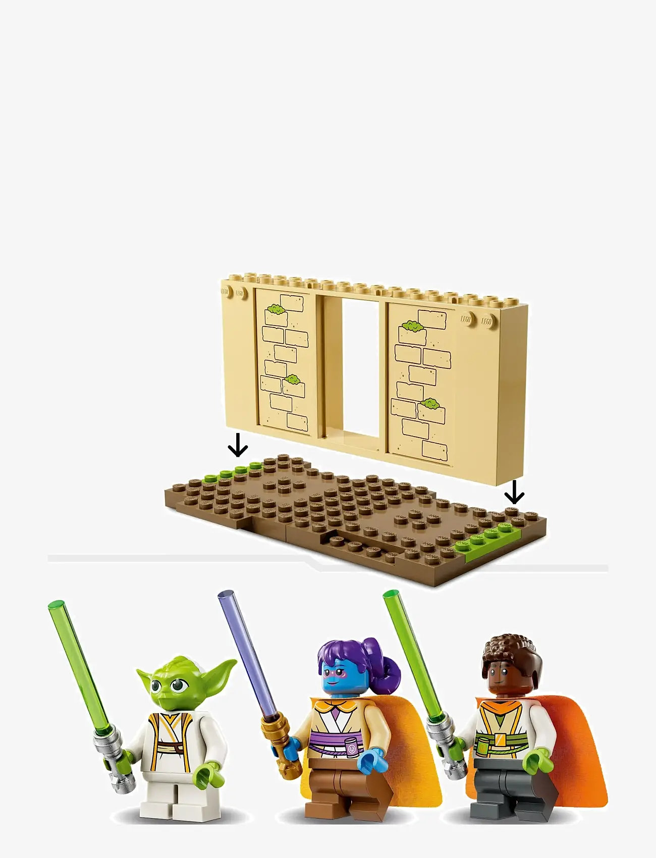LEGO - Star Tenoo Jedi 75358 Building Toy Set - lego® star wars™ - multicolor - 3