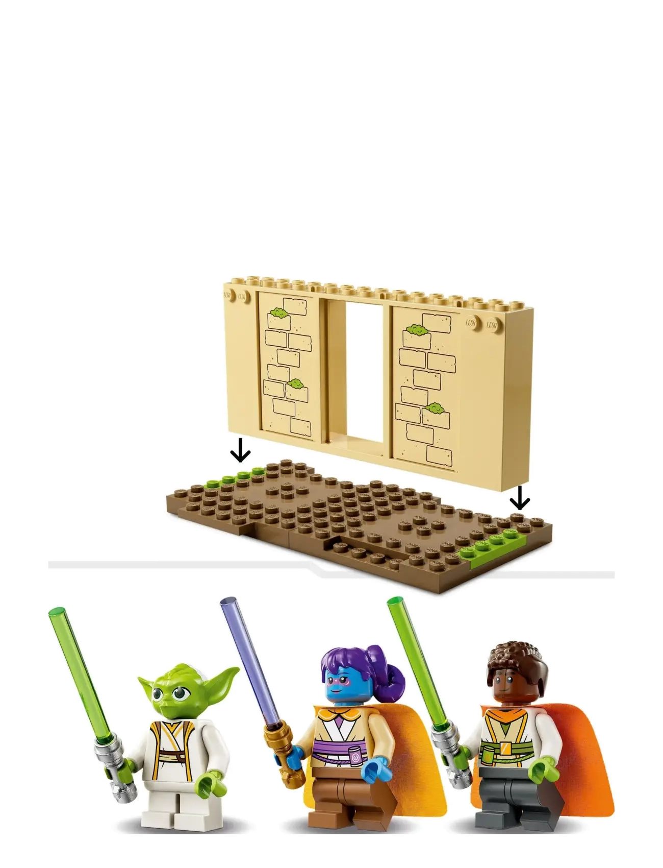 LEGO - Star Tenoo Jedi 75358 Building Toy Set - lego star wars™ - multicolor - 3