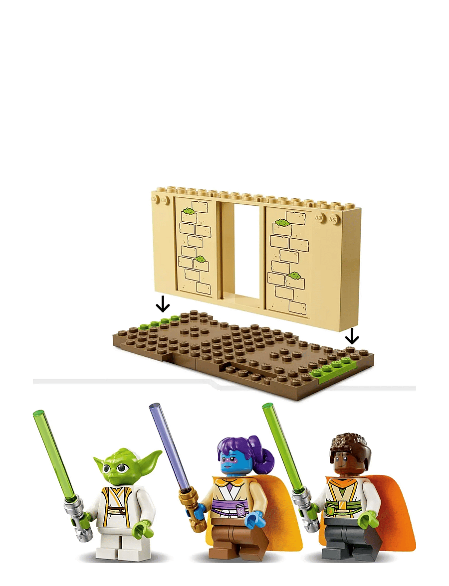 LEGO - Star Tenoo Jedi 75358 Building Toy Set - lego star wars™ - multicolor - 3