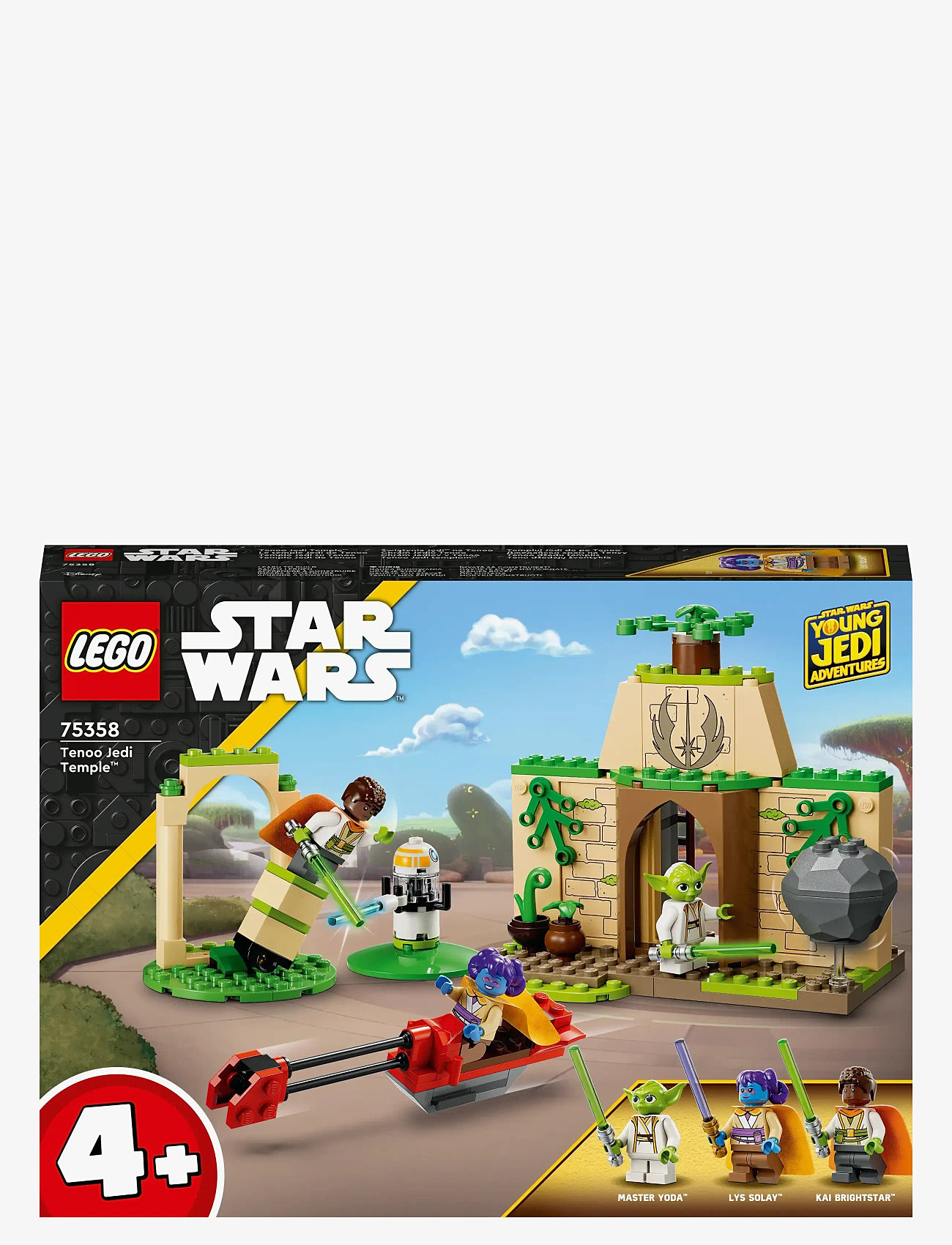 LEGO - Star Tenoo Jedi 75358 Building Toy Set - lego® star wars™ - multicolor - 4